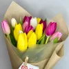 Букет «Весенний микс» из 15 тюльпанов (микс)