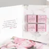 Открытка «Алый конверт» с 4 шоколадками