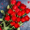 Открытка «Алый конверт» с 4 шоколадками