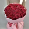 Букет из 25 красных роз (местная, 40 см)