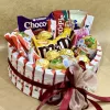 Корзина «Шоколадный праздник» из Kinder, Ferrero Rocher и сладостей