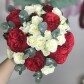 ионовидная роза 7 шт  кустовая роза 5 шт  эвкалипт 5 шт -4300-2